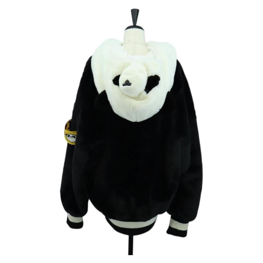 Dolce & Gabbana x Jujutsu Kaisen Fur Blouson Panda Jacket White